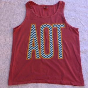 Kappa Delta kd aot comfort colors tank